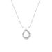 Light luxury niche irregular ins water droplet pure silver necklace 2024 new minimalist high-end collarbone chain best_voghion.com