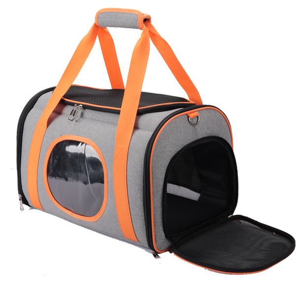 Anpet New Handheld Shoulder Crossbody Three-Sided Breathable With Skylight Pet Cat Bag_voghion.com