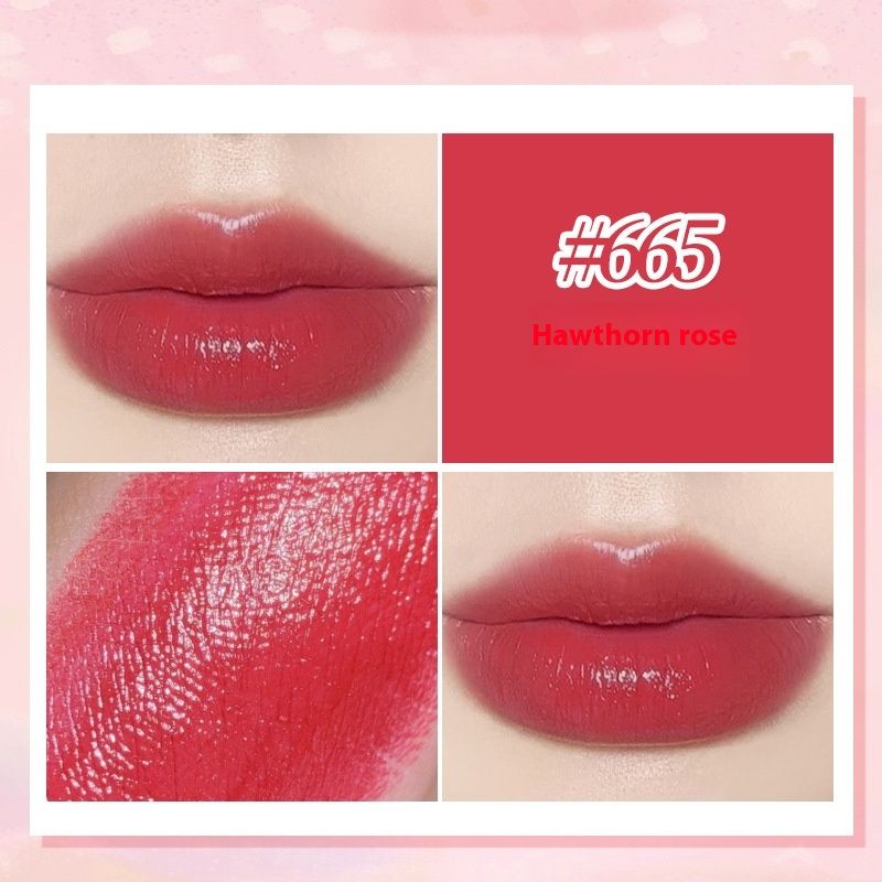 NOVO5777 Rossetto opaco vellutato impermeabile resistente al sudore, a lunga durata, che non sbiadisce e non macchia la tazza. Lo studente_voghion.com
