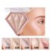 Diamond Highlighter Powder Contouring Powder Nose Shadow Contouring and highlighting_voghion.com