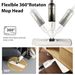 DARIS 360° Rotating Flat Mop With Reusable Microfiber Pads Large Capacity 500ml Spray Mop For Home Cleaning_voghion.com