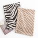 fashion all-match autumn and winter thickened zebra pattern imitation cashmere scarf women's cold-proof warm scarf striped shawl_voghion.com