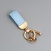 Short Pearl Gold Car Key Chain_voghion.com