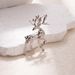 Broszka z trójwymiarowym jeleniem w stylu europejskim i amerykańskim, świąteczna broszka z jeleniem, dodatki odzieżowe dla mężczyzn i kobiet_voghion.com