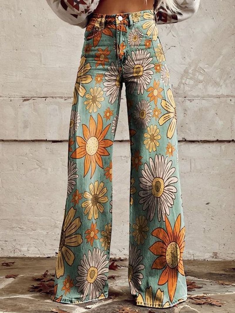 Pantaloni elasticizzati casual da donna, pantaloni sottili simili al denim_voghion.com
