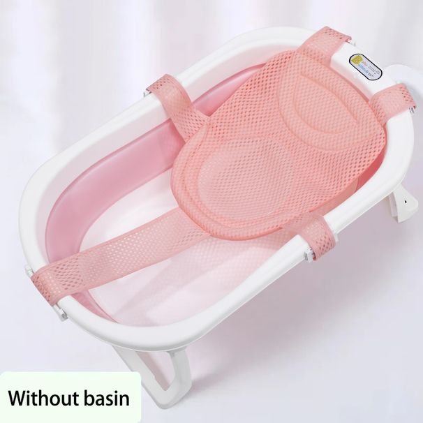 Baderom Nyfødt Bath Nett Opphengsmatte Sklisikker babybadematte Lengde Justerbar badekarbrakett Baby Bath Recliner Sete_voghion.com