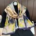 Spring and summer new multi colored rose long shawl for women 2024 travel temperament versatile thin sunscreen scarf_voghion.com