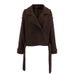 Women's Clothing Elegant Double-Breasted Wool Blend Coat For Women – Autumn/Winter Fashion Trench Coat With Notched Collar_voghion.com
