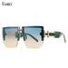 Fashion New Fashion Vintage Square Sunglasses For Women Men Brand Retro Overside Frame Glasses Driving Polarized Eyewear UV400_voghion.com