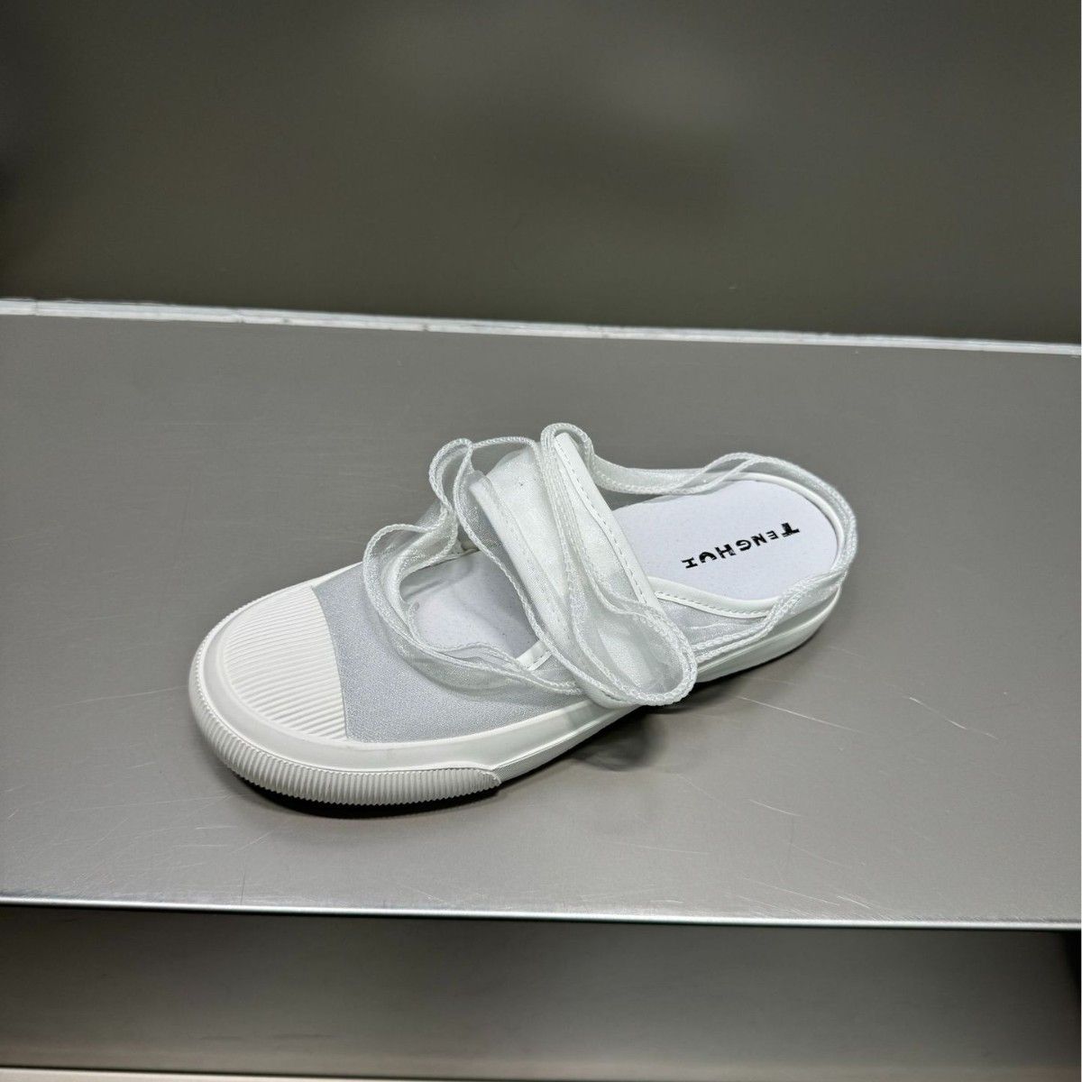 2025 Zomer Nieuwe Stijl Kanten Sadals Vrouwen, Lichtgewicht Ad Casual, Klittenband Extern Draagbaar, Mary Jae Pantoffels Voor_voghion.com