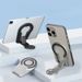 Stand Invisible Phone Holder Ultra-thin Strong Magnetic Lazy Desktop Foldable Clip Multi-functional Ring_voghion.com