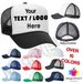 Foam truck driver's cap Personalized bulk ordinary printed Baseball cap_voghion.com