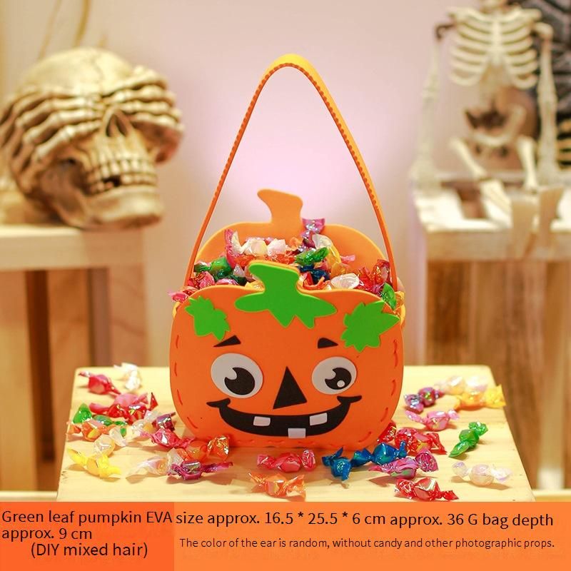 Halloween Trick Or Treat Bags - Reusable Non-Woven Pumpkin Candy Baskets For Kids & Adults Party Favors, Halloween Decorations (Multiple Styles)_voghion.com