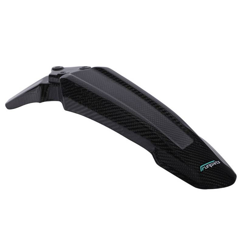 Parafango anteriore in fibra di carbonio per moto da cross elettriche – Accessorio per moto fuoristrada leggero e resistente (49x13x10 mm)_voghion.com
