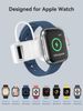 4 For IPhone Watch Ultra2/1 Series 9, 8, 7, SE, 6, 5, 4, 3, 2 Portable Wireless Magnetic Cordless Travel Charger_voghion.com