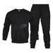 Neues lässiges Rundhals-Kapuzenpullover und Hose, modisches Jogging-Sportswear-Set für Herren_voghion.com