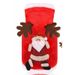 Pet Christmas Tree Santa Claus Reindeer Flannel Clothes_voghion.com