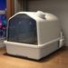Cat Litter Box, Fully Enclosed, Odorless And Deodorizing, Extra Large Size For External Splashing In Cat Toilets, Cat Litter Box_voghion.com