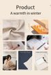 Electric Heating Wrap Blanket For Office & Home, 150x75cm Soft Cotton Wearable Throw With USB Heating, Lightweight & Cozy For All Seasons_voghion.com