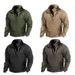 Men's Clothing V Neck Buttoned Sweatshirt Fleece Warm Tactical Sweatshirt Pullover Training Men's Long Sleeved Men's Clothing_voghion.com