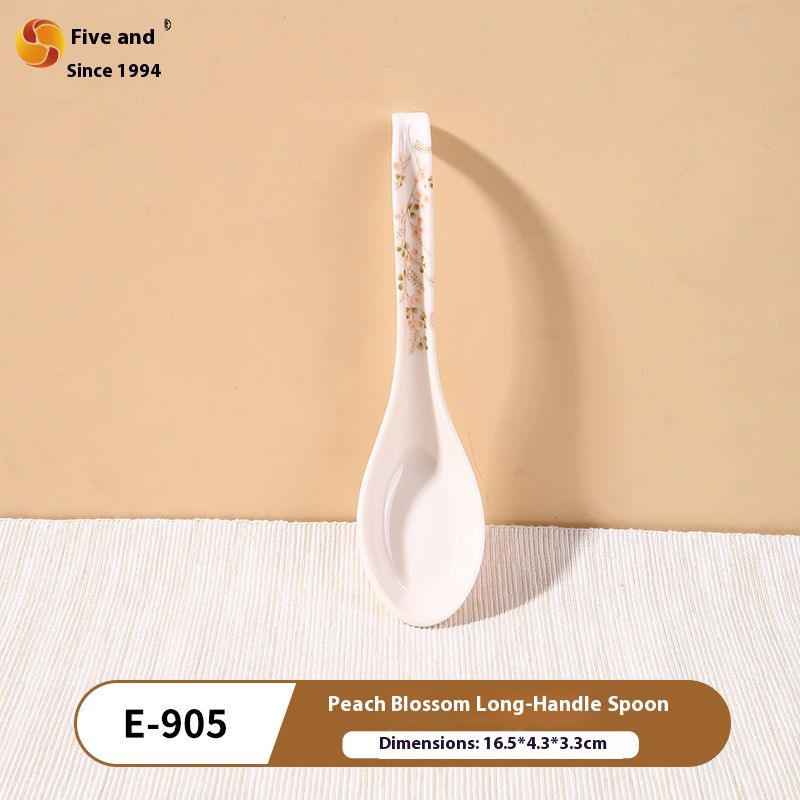 Set di stoviglie in melamina floreale, 18 pezzi, eleganti piatti e ciotole in gres, lavabili in lavastoviglie e resistenti, per la casa, il ristorante e i regali._voghion.com