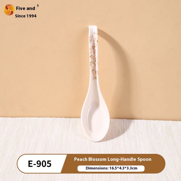 Set di stoviglie in melamina floreale, 18 pezzi, eleganti piatti e ciotole in gres, lavabili in lavastoviglie e resistenti, per la casa, il ristorante e i regali._voghion.com