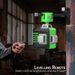 Self-Leveling Green Beam Laser Level – 12/16 Line Cross-Line Alignment Tool For Wall Mounting, Tile Laying & Construction_voghion.com
