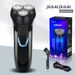 Triple-Blade Electric Shaver – Ultra-Thin Floating Heads, Cordless & Waterproof For Men (Upgraded Edition)_voghion.com