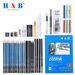 H&B 48-Piece Professional Sketching Pencil Set With Charcoal Sticks – Premium Wooden Drawing Kit For Artists & Beginners_voghion.com