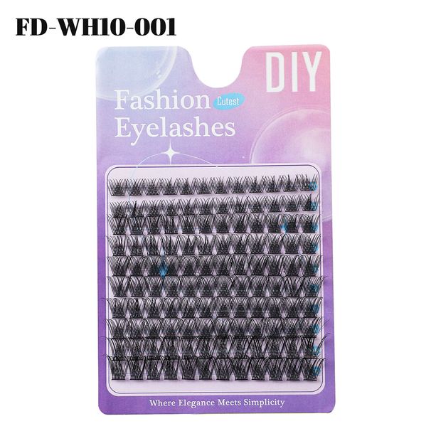 False Eyelashes Hot Melt Single Cluster DIY Cluster Lashes Segmented Eyelashes Single Cluster False Eyelashes_voghion.com