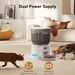 Futterautomat Katze, Olfjurk 4L Katzenfutter Automat Cat Feeder - Automatischer Futterspender, 1-6 Mahlzeiten Für Katzen Und Kleine Mittelgroße Hunde_voghion.com