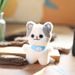 Kitten Adorable Plush Cute Toy Keychain Soft Stuffed Animal Charm Doll Bag_voghion.com
