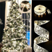 Decorative LED Ribbon String Lights For Christmas Tree - Flexible Copper Wire With Warm White/Colorful/White Light Options_voghion.com