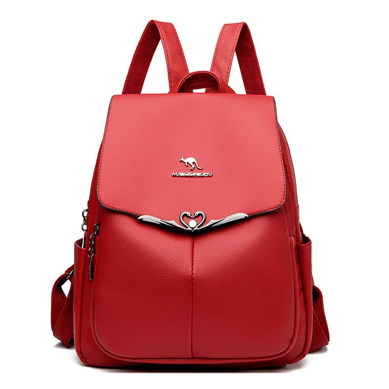 Zaino da viaggio con motivo in pelle di mucca con bordo decorativo 2023 in saldo a buon mercato Tongxin piccola perla borsa da scuola da donna_voghion.com