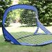 Porta da calcio 2 in 1 a montaggio rapido per bambini - Rete da calcio portatile pieghevole con maglia larga per allenamento e giochi in famiglia_voghion.com