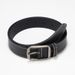 Alloy Pin Buckle Trendy Men's Simple Versatile Unisex Belt With Stitching_voghion.com