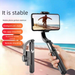 Selfie Stick Anti-Shake Gimbal Stabilizer Fully Automatic Multi-Functional Universal Phone Holder Live Streaming Photo_voghion.com