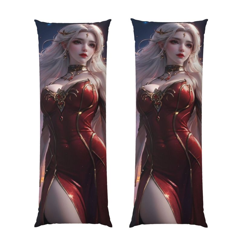 Equal Body Pillowcase, Removable Velvet Equal Body Pillowcase, (excluding Pillow Core)_voghion.com