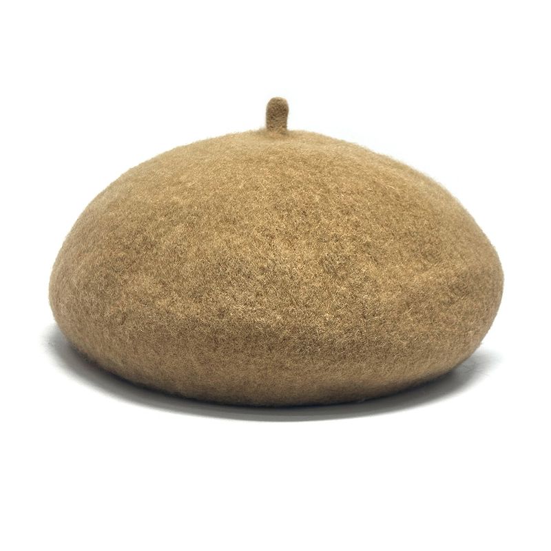 Nouveautés automne/hiver : Bérets en laine style britannique tendance, chapeaux de peintre, style rétro polyvalent, effet affinant, bérets unisexes_voghion.com