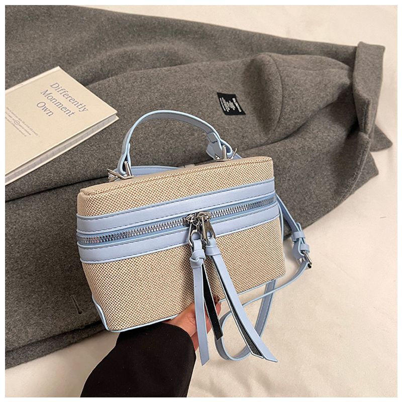 Sacs pour femmes, nouveau design de niche, sac en toile rétro, sac à main polyvalent pour les déplacements, sac messager à bandoulière_voghion.com