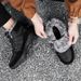 Winter New Snow Boots Thickened High-Top Outdoor Hiking Boots Thickened Men's Cotton Boots_voghion.com