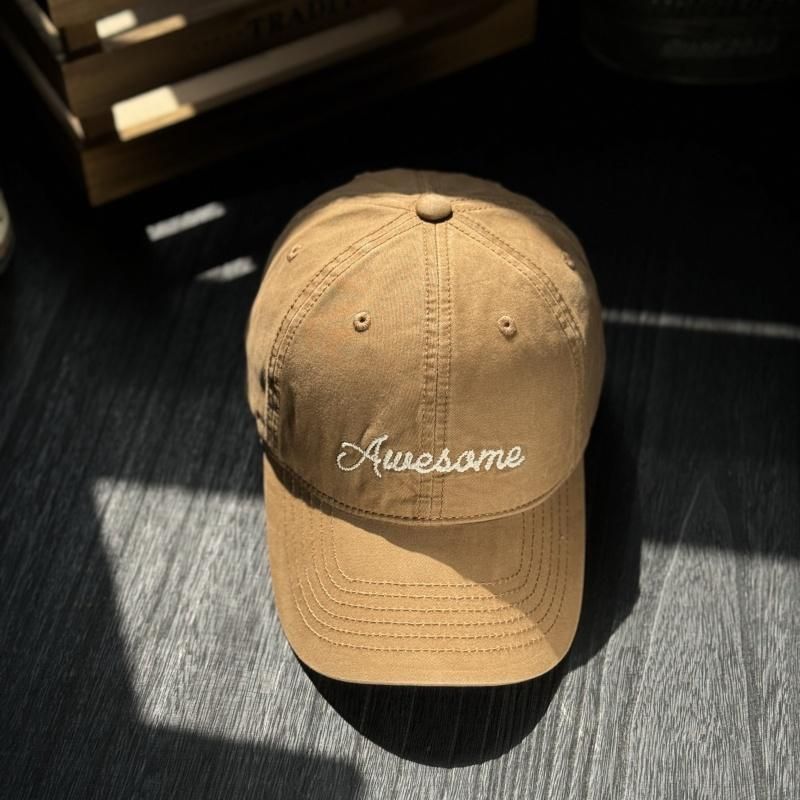【 Big Brim 】 New Niche Letter Deep Top Big Head Baseball Men, Duckbill Cap For Women, Yellow Summer Bright Color Sun Hat_voghion.com