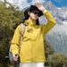001 Outdoor Custom Workwear With Print Men's Down Jacket Women's Waterproof 3-in-1 Hooded Laminated Craftsmanship_voghion.com