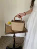 Handtaschen: Designer Stroh Handtaschen Sommer, Leichte Schultertasche, Vielseitige Gewebte Tragetasche Für Damen, Ideal Strand &_voghion.com