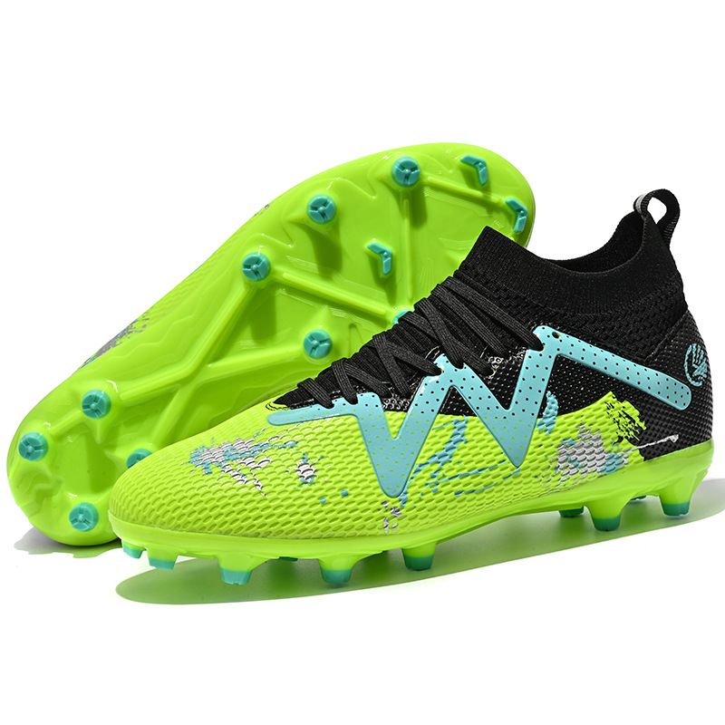 Chaussures de football respirantes Xiyin Gaobang pour jeunes hommes et femmes, avec ongles longs et cassés, cheveux raides_voghion.com