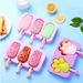 Ice Cream Mold Food Grade Silicone Ice Cream Popsicle Popsicle Ice Cube Ice Box DIY Homemade Creative Mold_voghion.com
