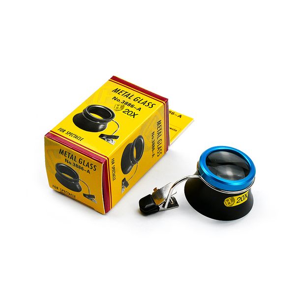 Narzędzia do naprawy zegarków z klipsem do lupy, klips do okularu do naprawy zegarków, lupa do okularów, narzędzia do zegarków_voghion.com