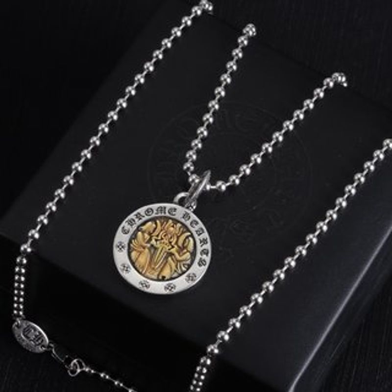 Runde kuchen anhänger gelb moissanite halskette weibliche temperament geschenk zubehör_voghion.com