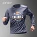 Outdoor Mountaineering Speed Drying T-shirt for Men, Thin, Breathable, Autumn/Winter Running Training, Long Sleeve Top,_voghion.com