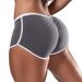Women's Intimates Women's Large Size Sexy Solid Color Low Waist Sports Running Tight Hip Lifting Shorts_voghion.com